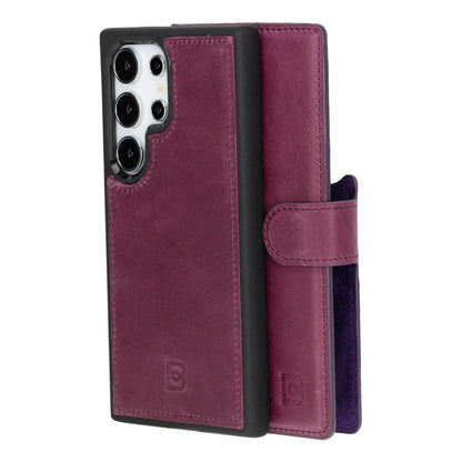 Magic Samsung Galaxy S24 Ultra Detachable Leather Wallet Case – Expanded Palette