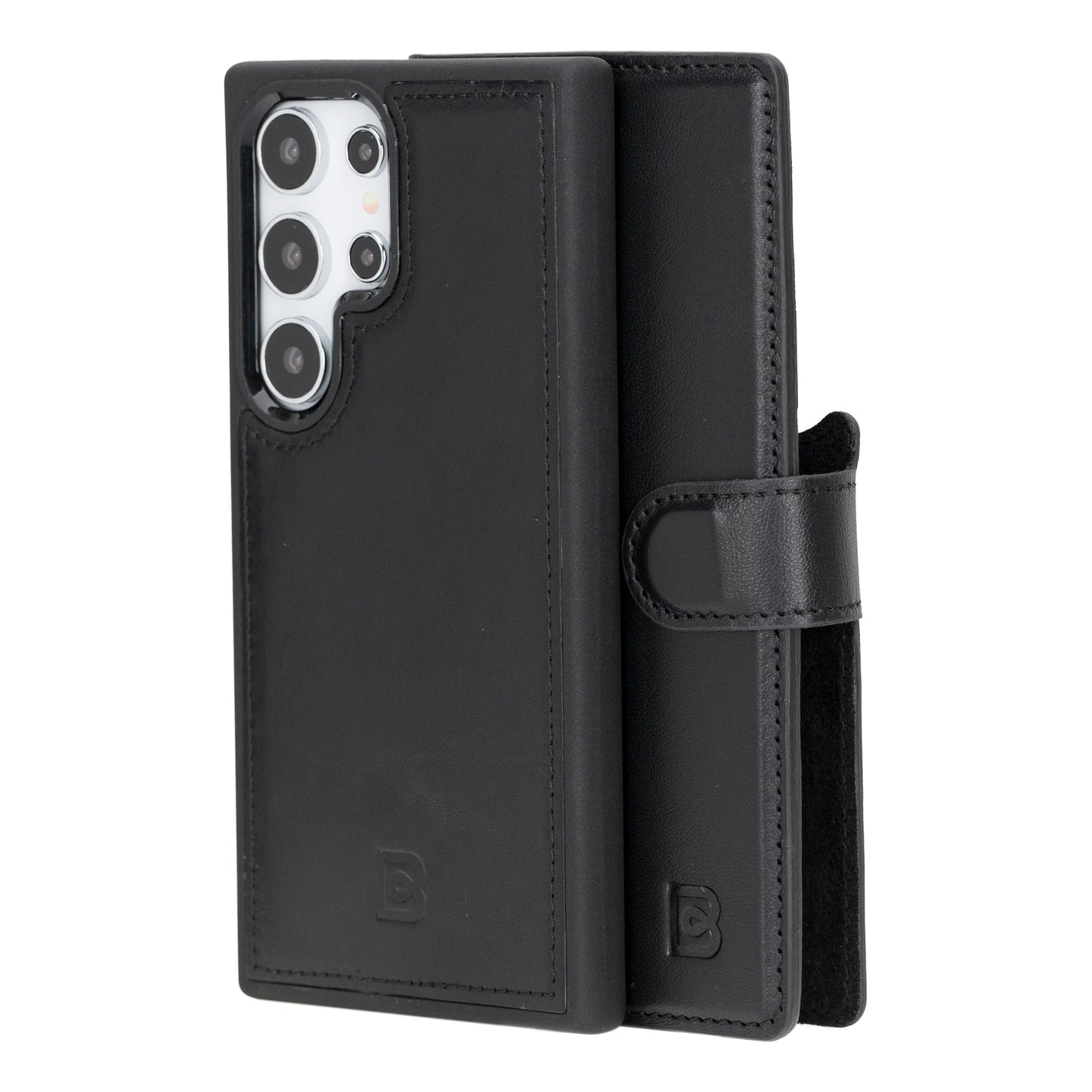 Magic Samsung Galaxy S24 Ultra Detachable Leather Wallet Case