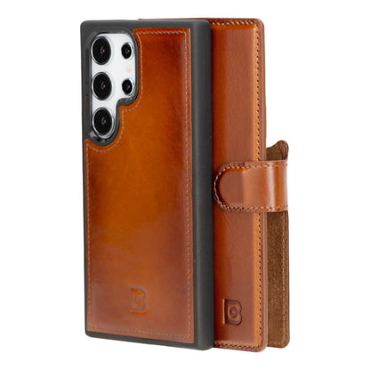 Magic Samsung Galaxy S24 Ultra Detachable Leather Wallet Case – Expanded Palette