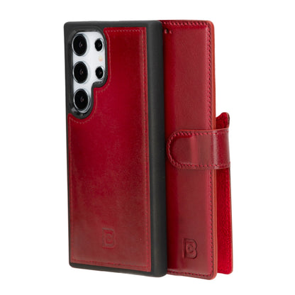 Magic Samsung Galaxy S24 Ultra Detachable Leather Wallet Case – Expanded Palette