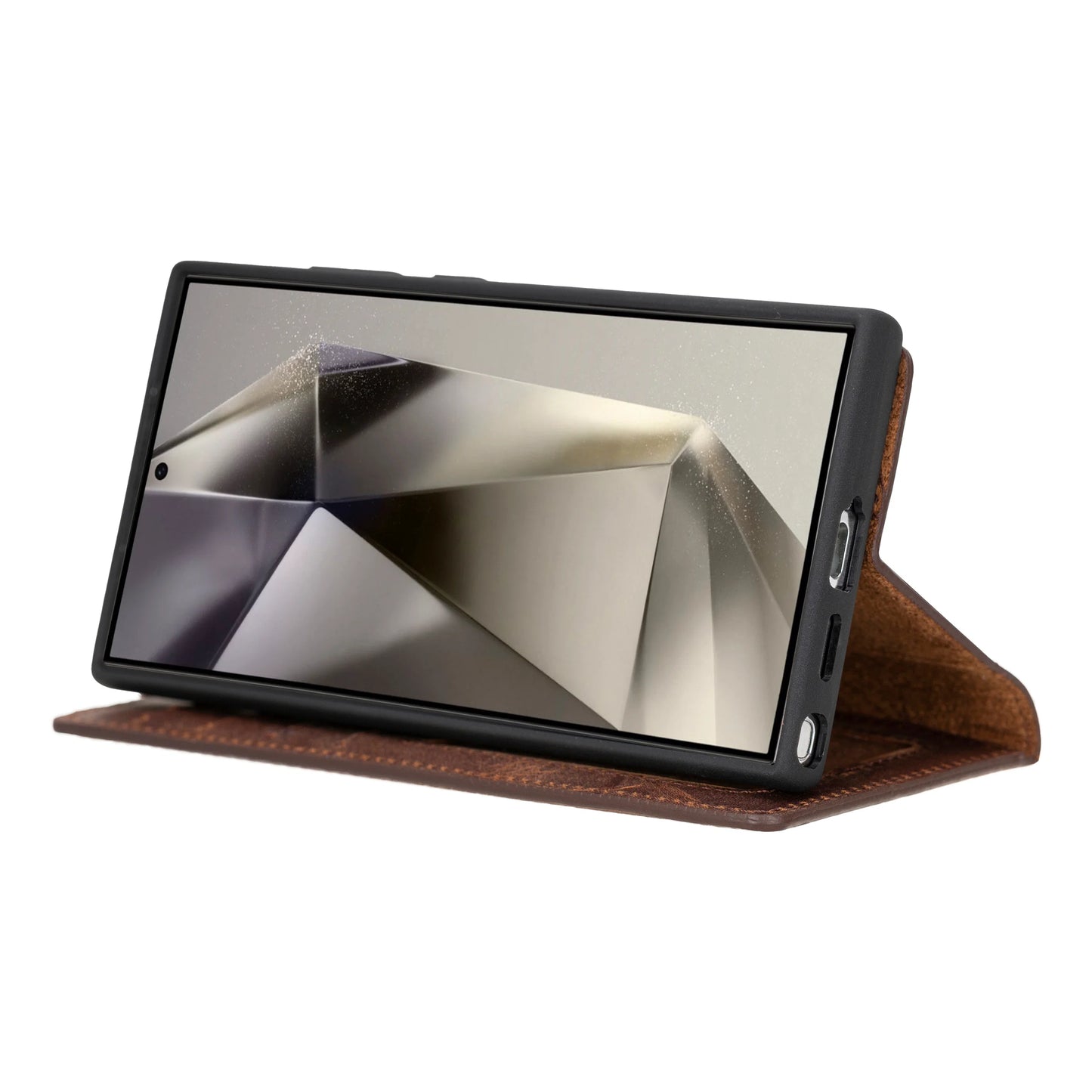Magic Samsung Galaxy S24 Ultra Leather Detachable Wallet Case