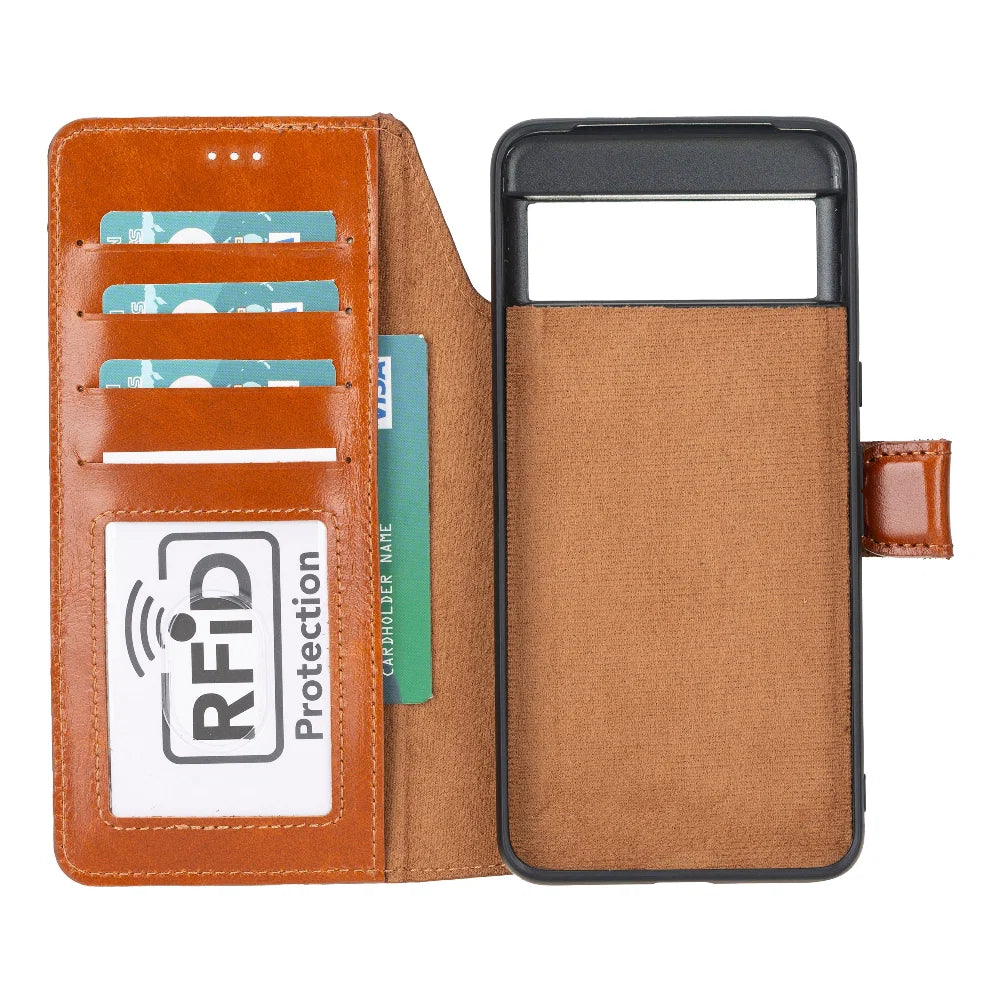 Magic Google Pixel 8 Pro Detachable Leather Wallet Case