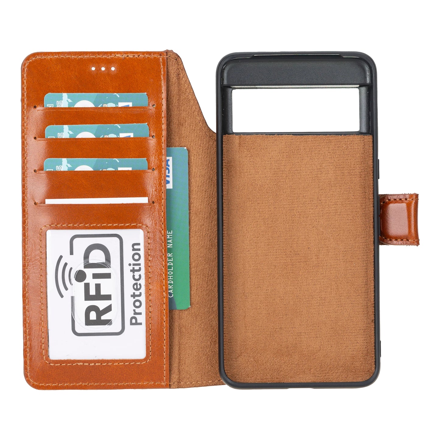 Magic Google Pixel 10 Pro XL Leather Detachable Wallet Case