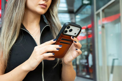 Magic iPhone 17 Pro Detachable Leather Wallet Case – Core Palette