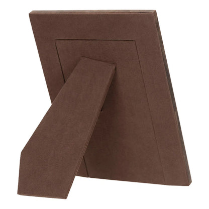 Glowix Leather Photo Frame – 15 × 10 cm Photo Area