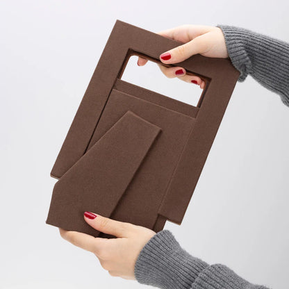 Glowix Leather Photo Frame – 15 × 10 cm Photo Area