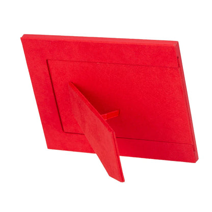 Glowix Leather Photo Frame – 15 × 10 cm Photo Area