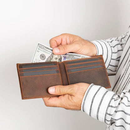 Slim Leather Card Wallet