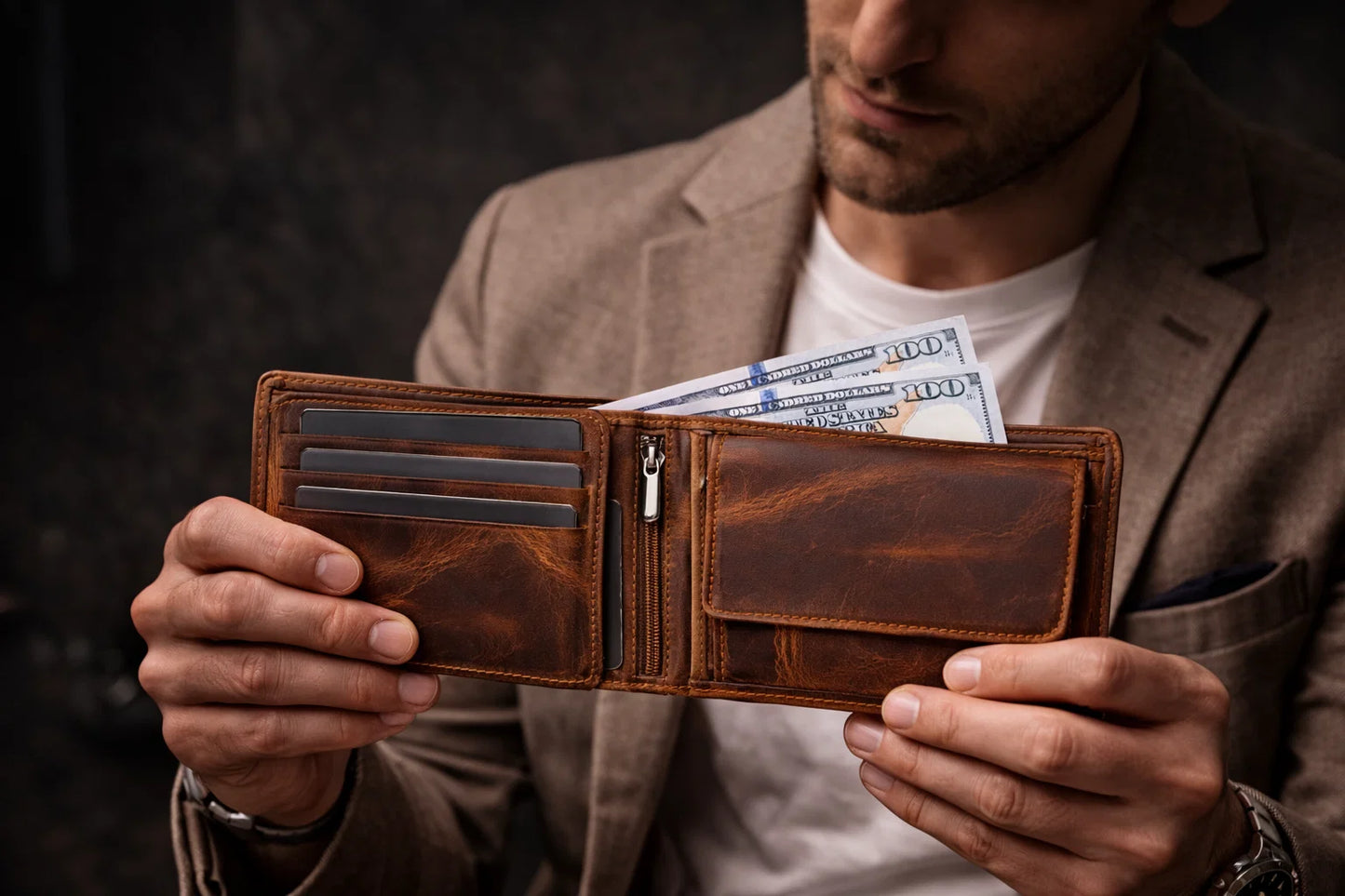 Dario Leather Men's Wallet