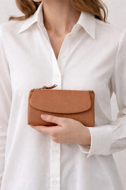 Vellure Medium Leather Clutch Wallet