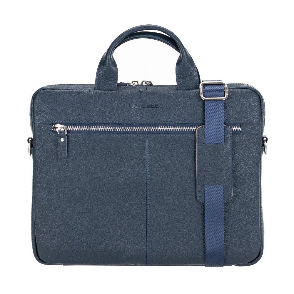 Apollo Leather Business Briefcase / Laptop Case 14"