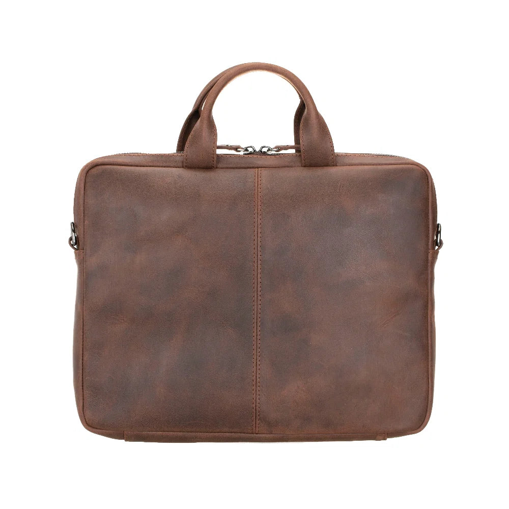 Apollo Leather Business Briefcase / Laptop Case 14"