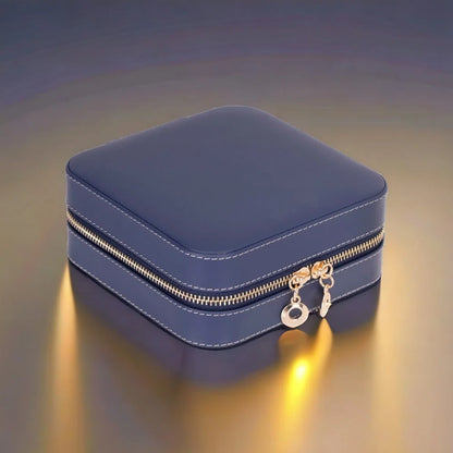 Amanda Medium Leather Jewelry Box