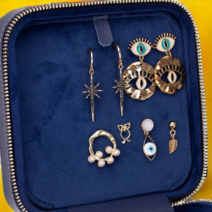 Amanda Medium Leather Jewelry Box