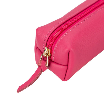 Fortexa Leather Pencil & Accessories Case – 17.5 cm