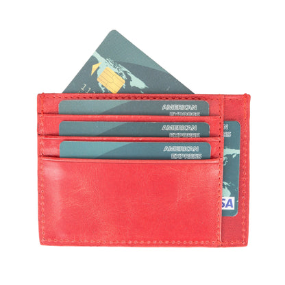 BLW18 Slim Leather Card Holder – 9 Colors
