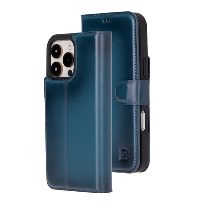 Magic iPhone 16 Pro Max Detachable Leather Wallet Case – Core Palette
