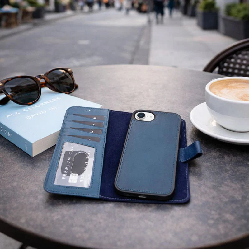 Magic iPhone 17E/16E Detachable Leather Wallet Case