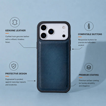 Flex Cover iPhone 17 Pro Leather Case