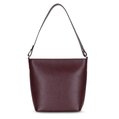 Elena Leather Shoulder Bag