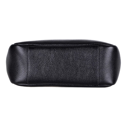 Azura Structured Leather Shoulder Bag