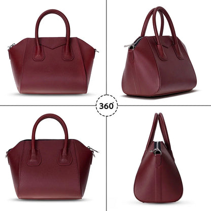 Lorenza Medium Leather Shoulder Bag
