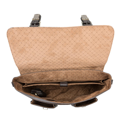 Olympus Leather Laptop Briefcase – 14 & 17 Inch