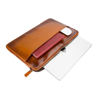 Awe Slim Leather Laptop & Tablet Bag – 12, 14, 15 & 16 Inch
