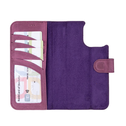 Magic iPhone 16 Pro Max Detachable Leather Wallet Case – Core Palette