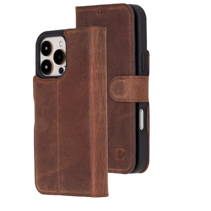 Magic iPhone 16 Pro Max Detachable Leather Wallet Case – Core Palette