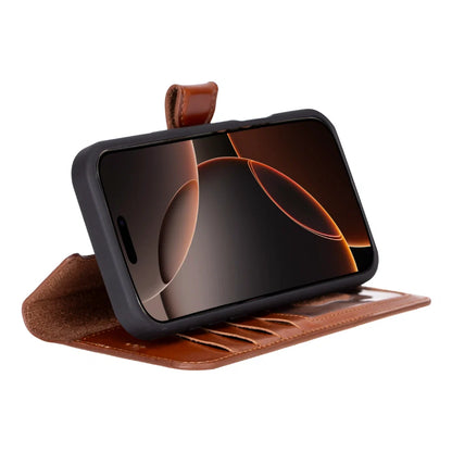 Magic iPhone 16 Pro Max Detachable Leather Wallet Case – Core Palette