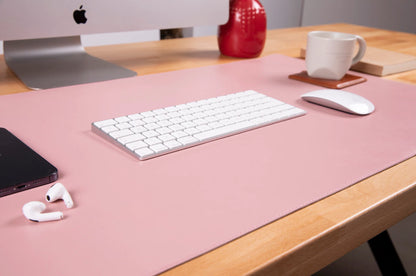 Medium Single-Layer Leather Desk Mat – 80 × 37 cm