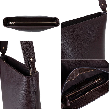 Elena Leather Shoulder Bag