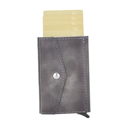 Envelope Pop-Up Leather Card Holder