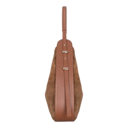 Carina Suede Leather Tote Bag