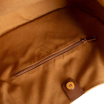 Carina Suede Leather Tote Bag