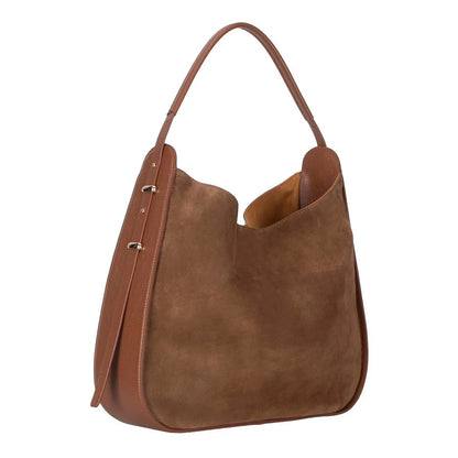 Carina Suede Leather Tote Bag