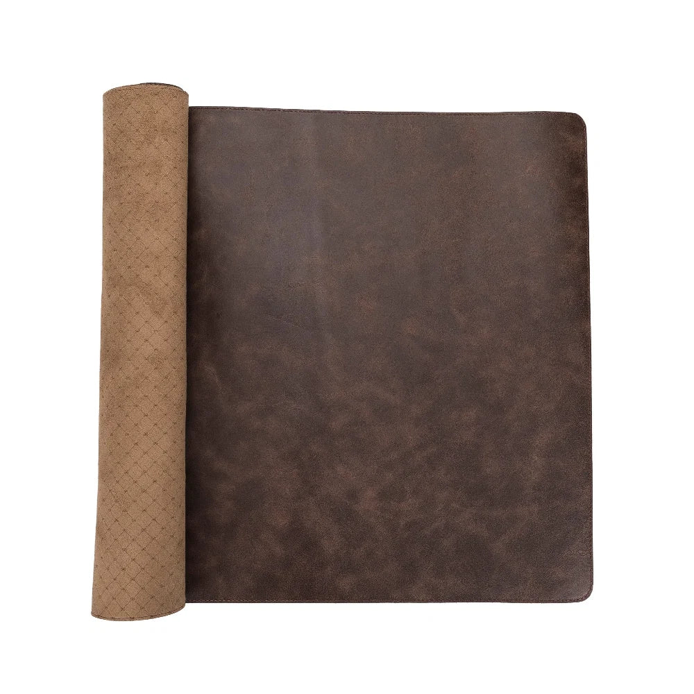 Axion Lined Leather Desk Mat Large Size
