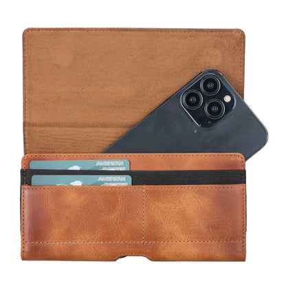 Titan Leather Belt Phone Holster – 6.1 & 6.9 in