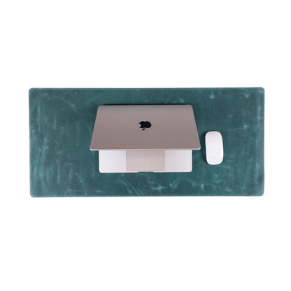Large Single-Layer Leather Desk Mat – 91 × 48 cm
