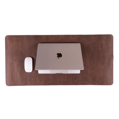 Medium Single-Layer Leather Desk Mat – 80 × 37 cm
