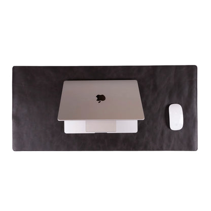 Large Single-Layer Leather Desk Mat – 91 × 48 cm