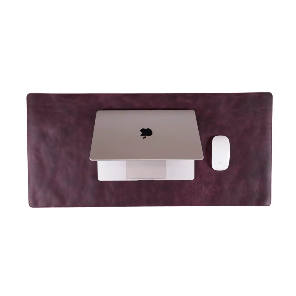 Single Layer Leather Desk Mat Medium Size