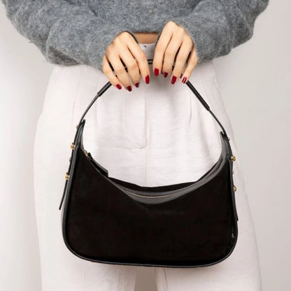 Dolcezza Suede Leather Shoulder Bag