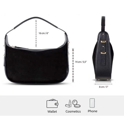 Dolcezza Suede Leather Shoulder Bag