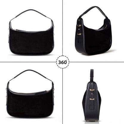 Dolcezza Suede Leather Shoulder Bag