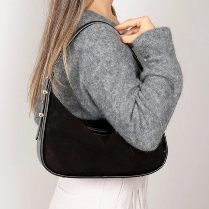 Dolcezza Suede Leather Shoulder Bag