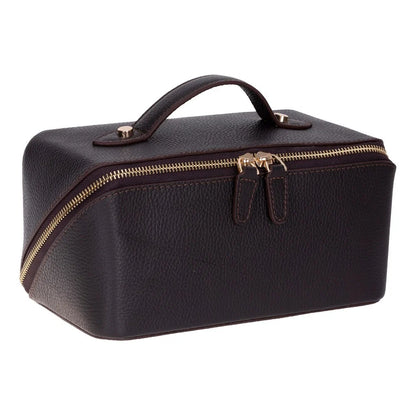 Ella Leather Makeup & Travel Bag
