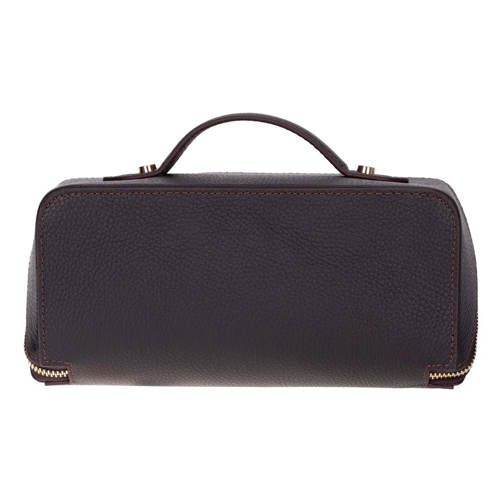 Ella Leather Makeup Bag