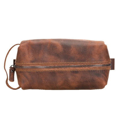 Eve Extra Large Leather Toiletry Bag